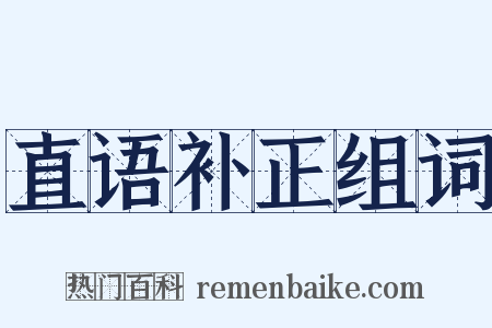 直语补正组词是什么意思的图片